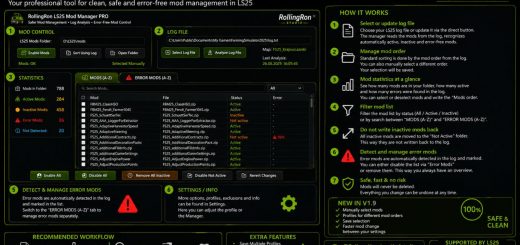 RollingRon Mod Manager PROFI v2.0