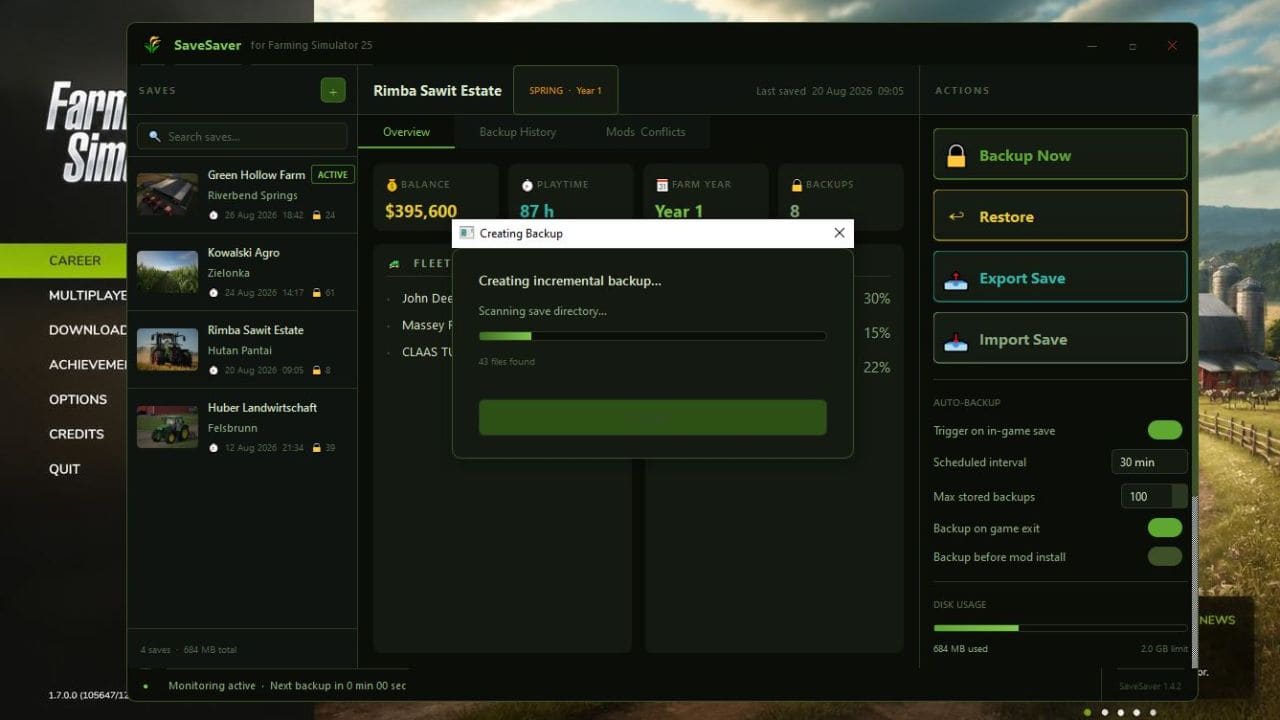 SaveSaver — Automatically creating smart backups v1.0