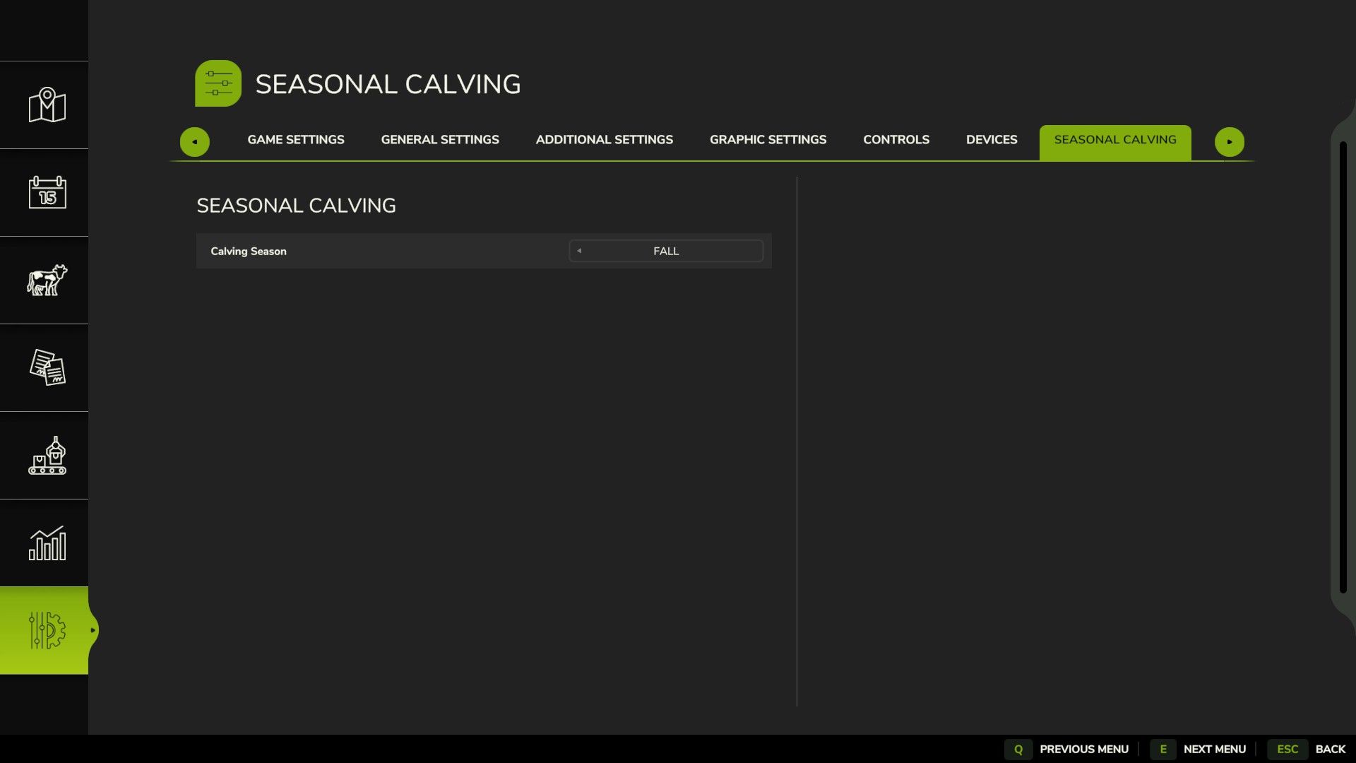Seasonal Calving v1.0