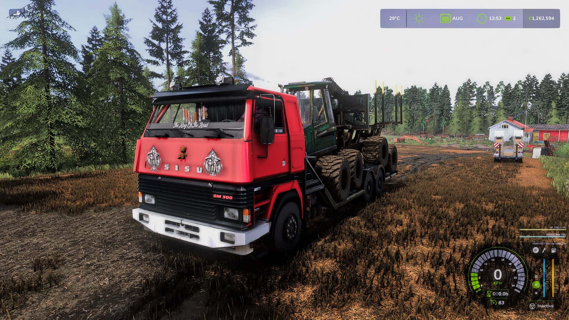 Sisu SM Forest Machine Transport v1.0