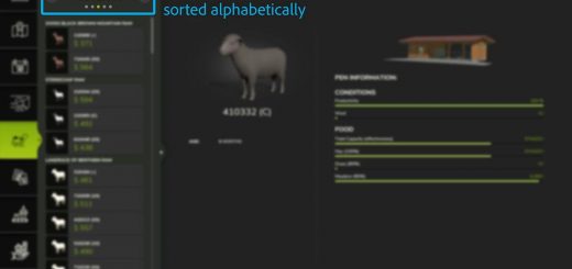 Sort animal husbandries alphabetically v1.1