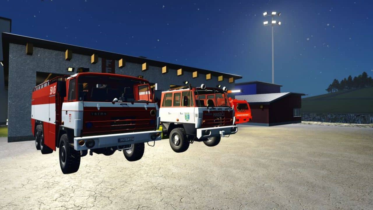 Tatra Fire Truck Pack v1.0