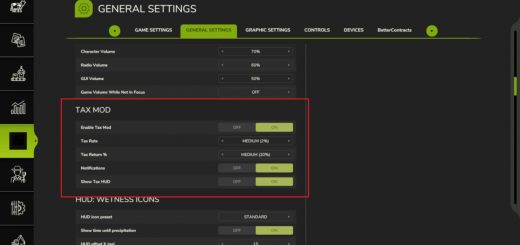 Tax Mod v1.1.6.0