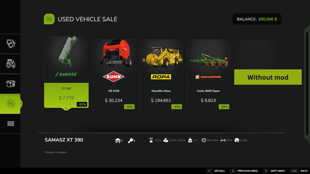 Used Sales Time Left v1.0.1.0