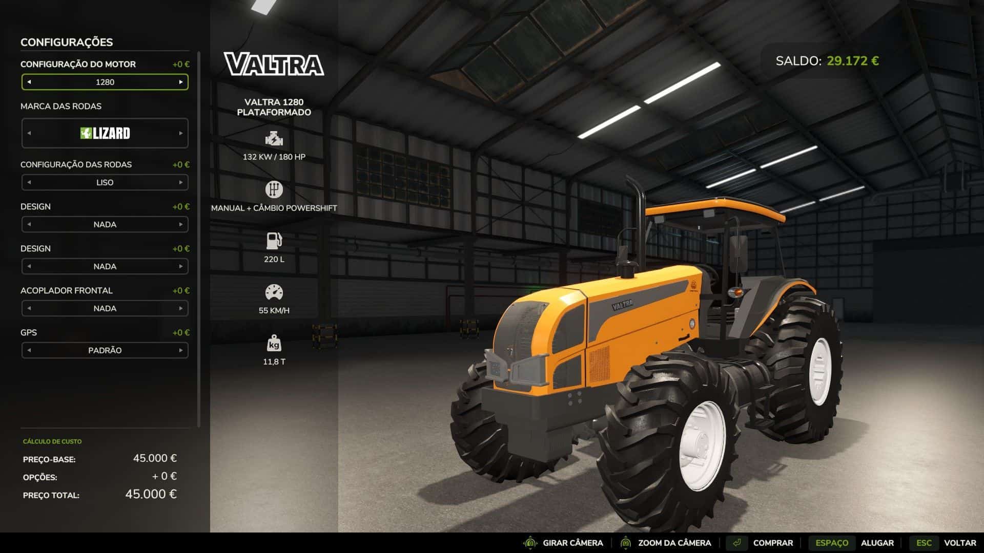 Valtra 1280 2010 v2.0