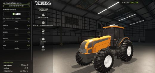 Valtra 1280 2010 v3.0