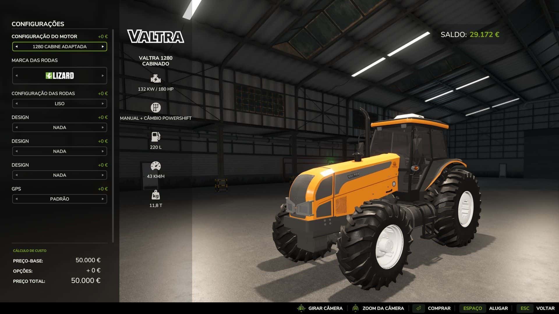 Valtra 1280 2010 v3.0