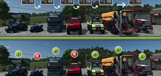 Vehicle Tab Sorting v1.0