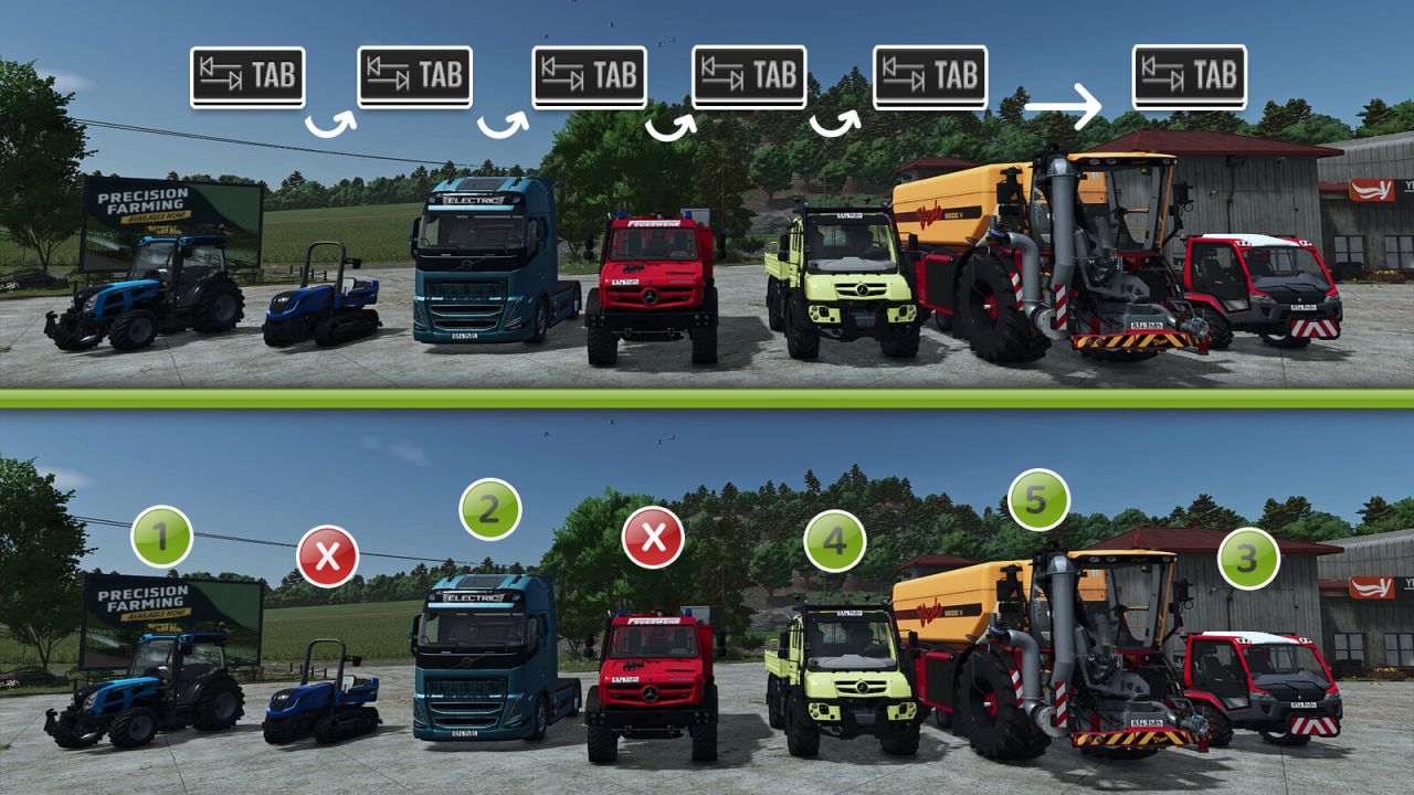 Vehicle Tab Sorting v1.0