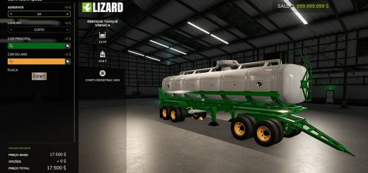 Vinhaca Tank Road Train v1.0
