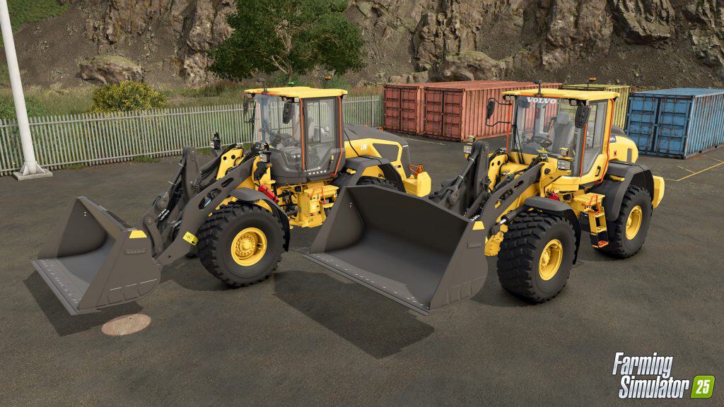 Standard or electric FS25 gives players both Volvo L90 models for free