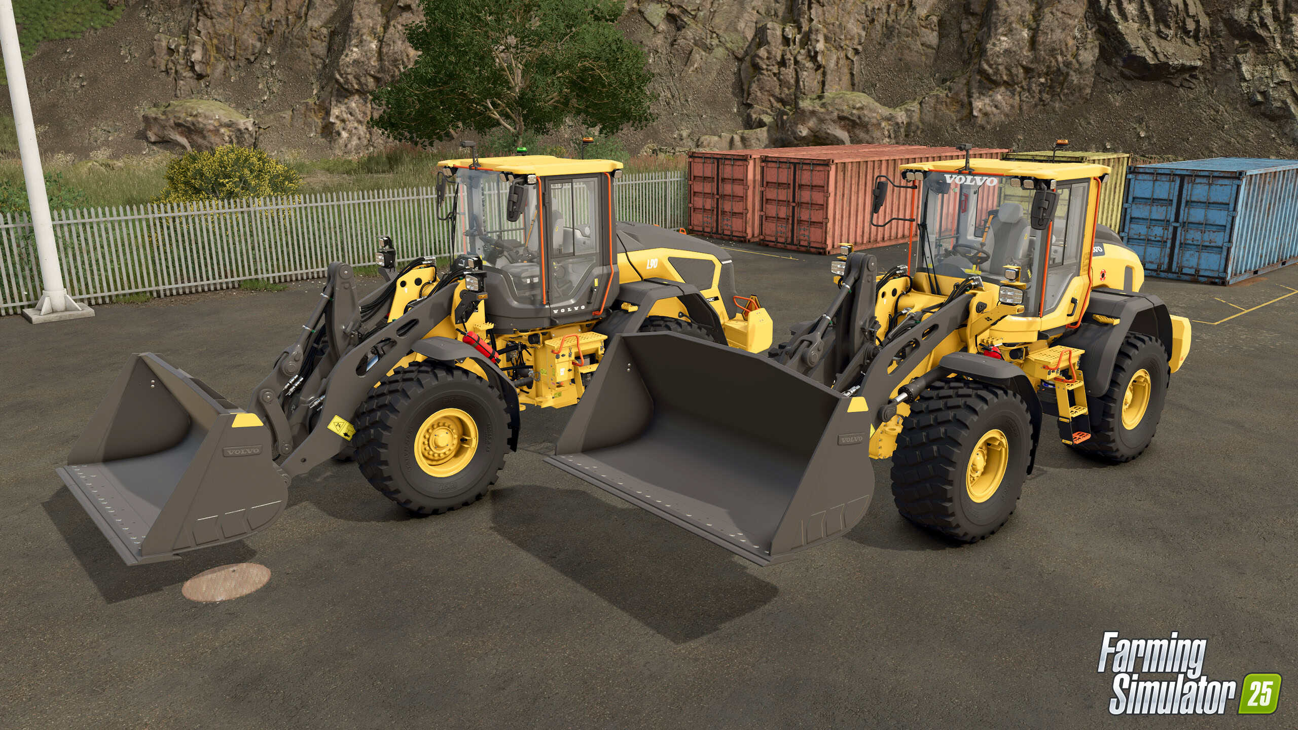 Standard or electric FS25 gives players both Volvo L90 models for free