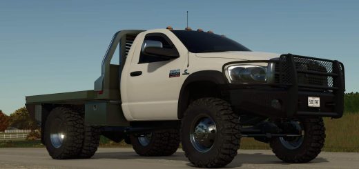 2006 Dodge Ram 3500/5500 Single Cab Flatbed v1.0