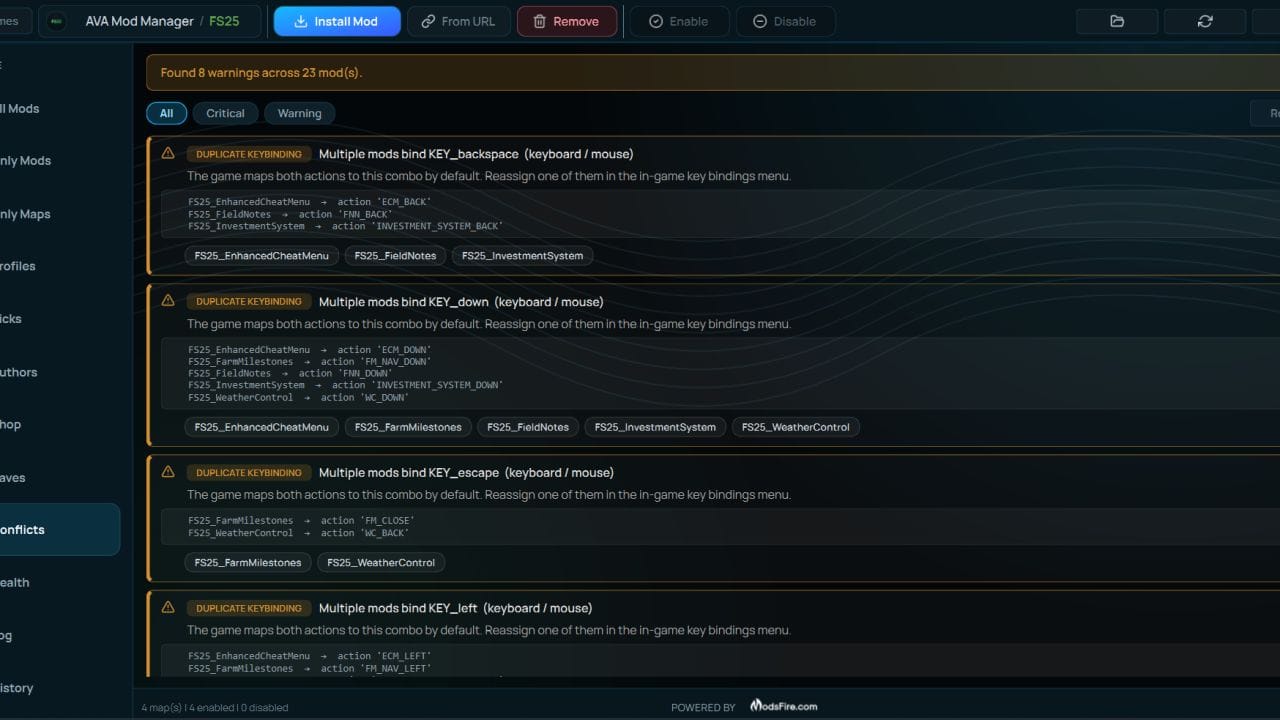AVA Mod Manager BETA 2 v1.0