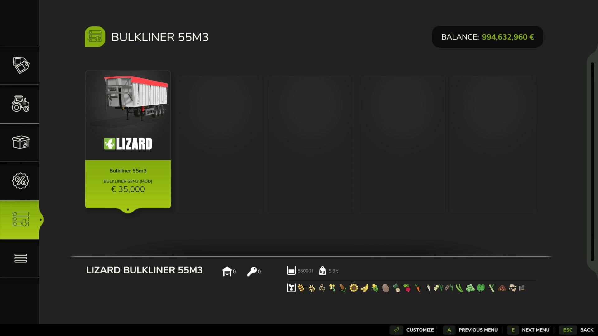 Benalu BulkLiner 55m³ v1.1 thumbnail 2