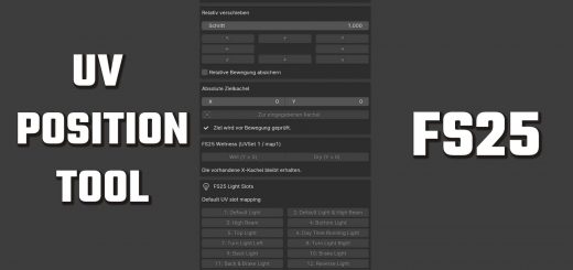 [Blender Add-on] UV Position Tool v1.0.0.1