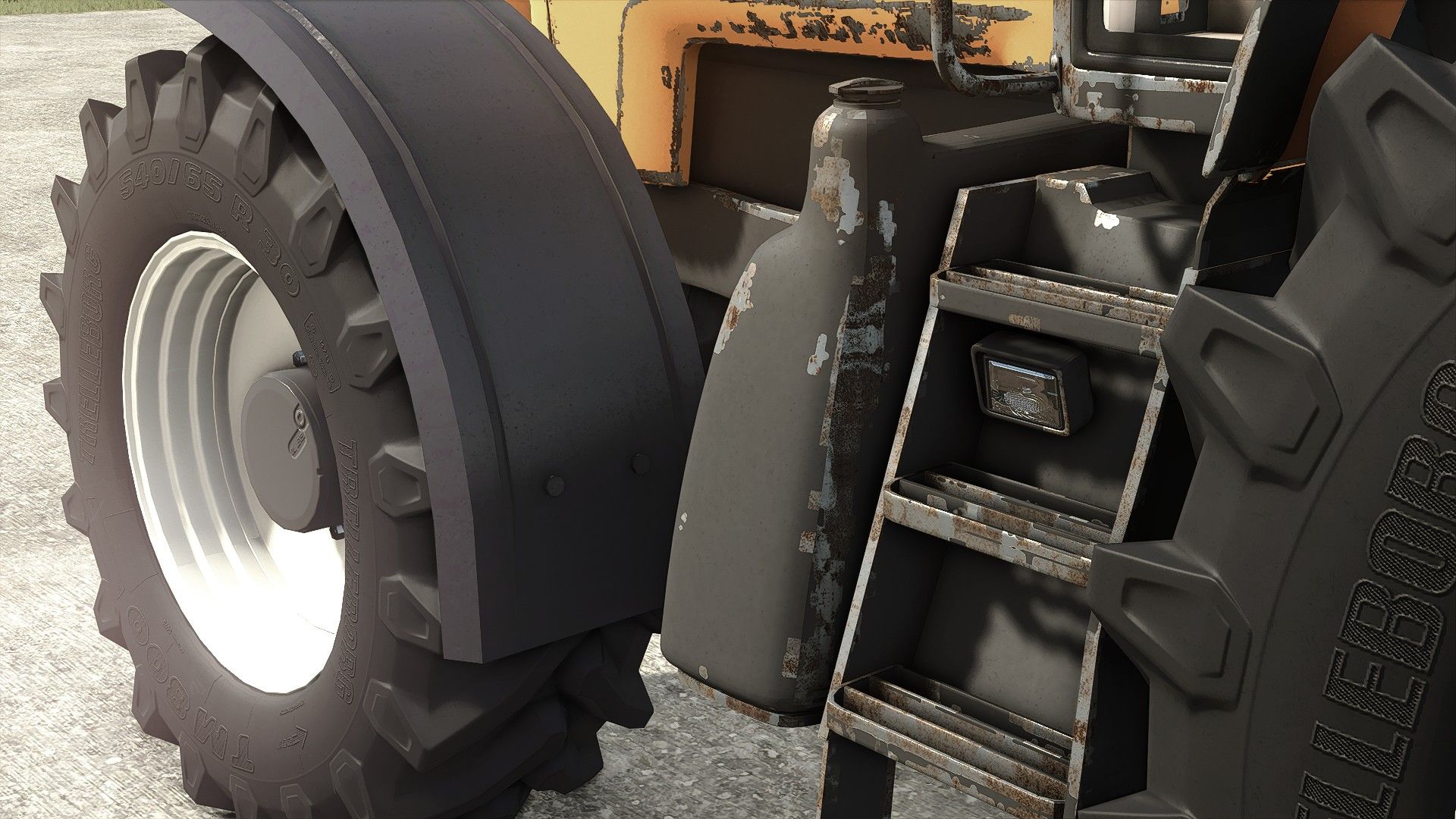 CLAAS / Renault Ares 836 RZ (Rust Edition) v1.0.1.1