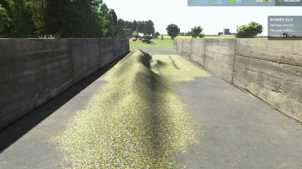 Cover Bunker Silo At 50% v1.0