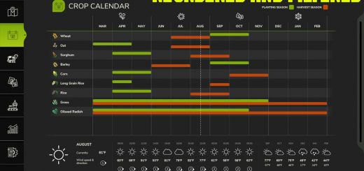Crop Calendar Filter v1.0