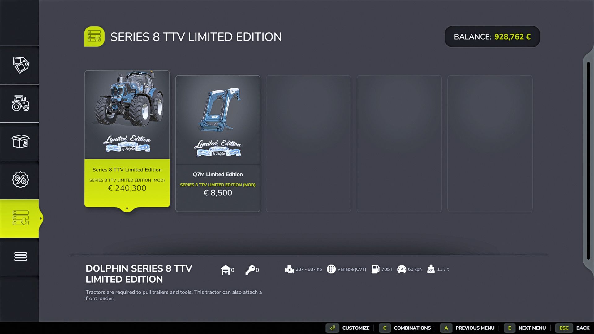 Deutz Series 8 8980 TTV Limited Edition v1.0.0.1