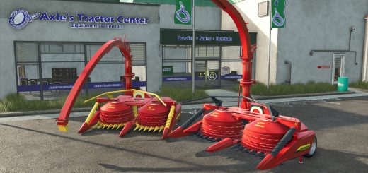Fimaks Bigdrum 3000 Forage Harvester v1.0