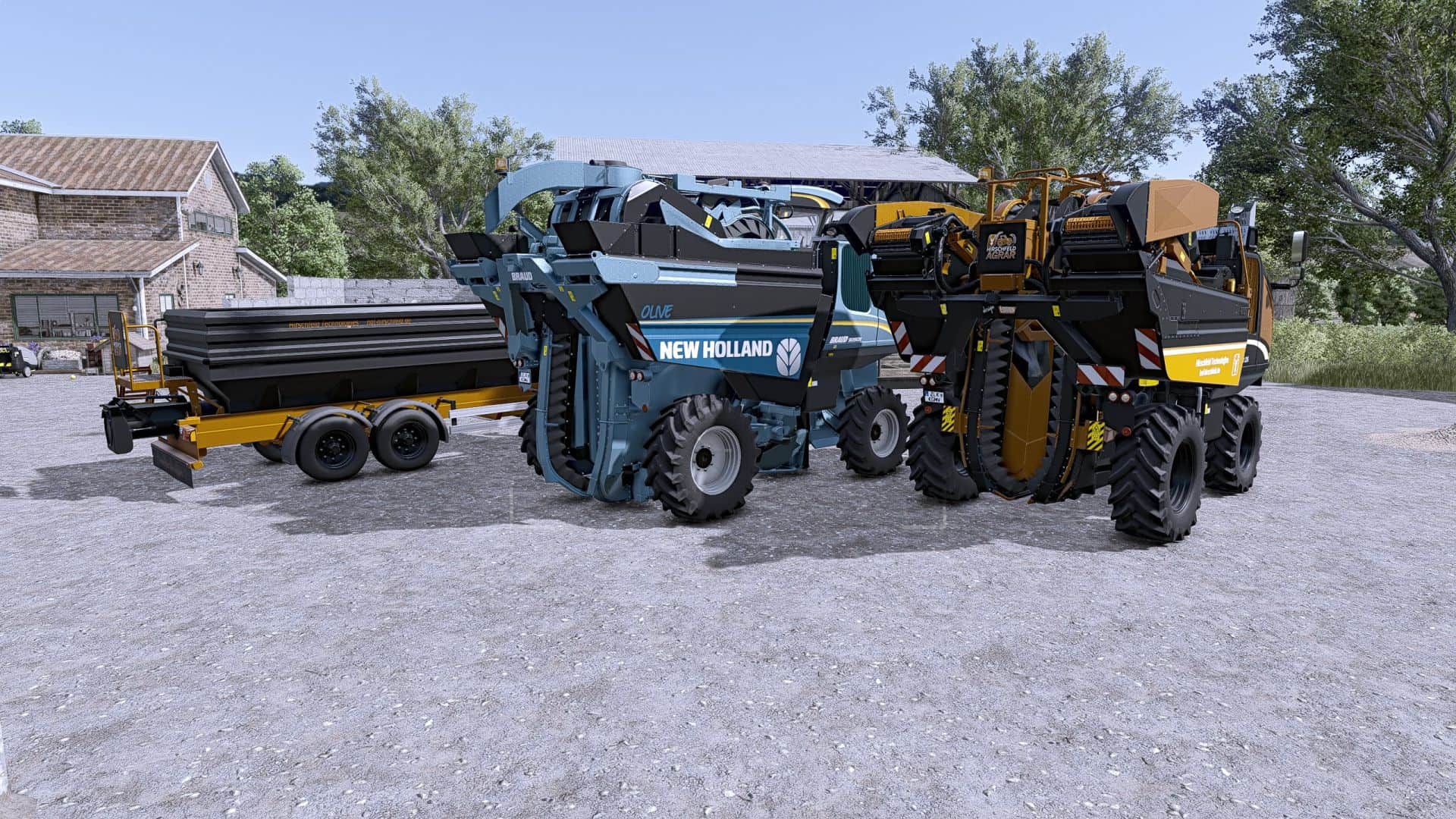 Harvesters & trailers for grapes and olives – choice of colors, more power, more volume! v1.0.0.2 thumbnail 5