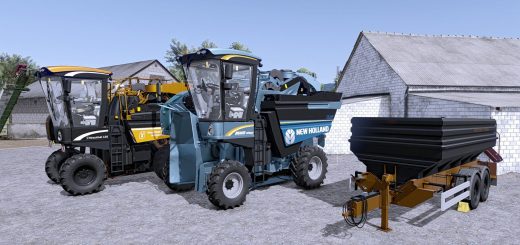 Harvesters & trailers for grapes and olives – choice of colors, more power, more volume! v1.0.0.2