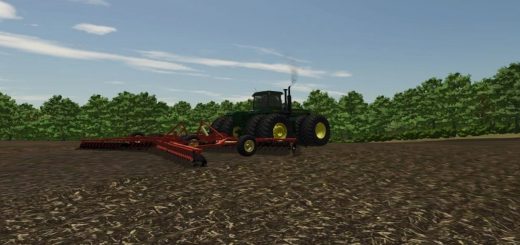 John Deere 8850 Kinze Repower and Degelman 46/57 Dozer Blade v1.0