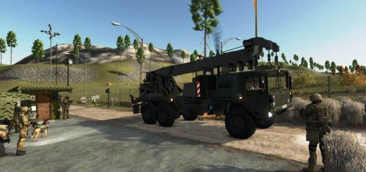 MAN KAT1 6×6 Crane Truck V1.0