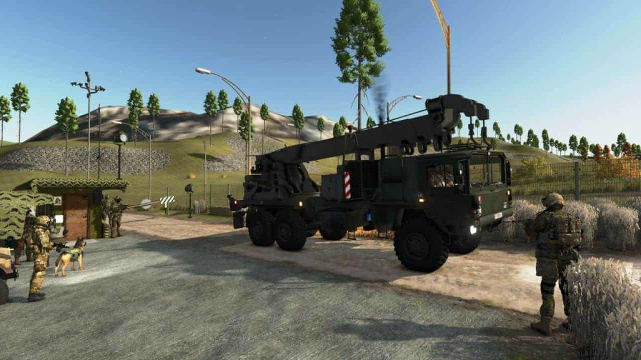 MAN KAT1 6×6 Crane Truck V1.0