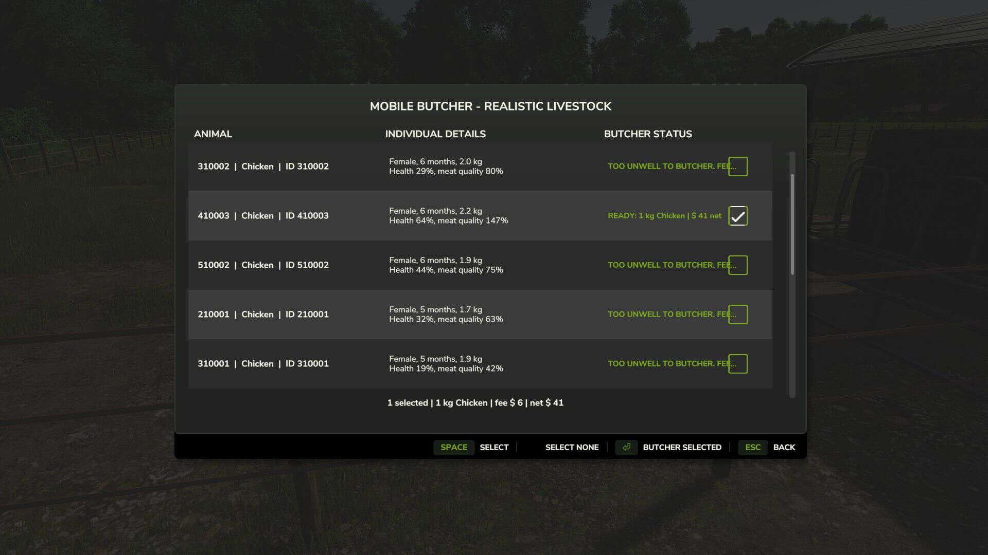 Mobile Butcher – Realistic Livestock Version V1.1.0.6 thumbnail 3
