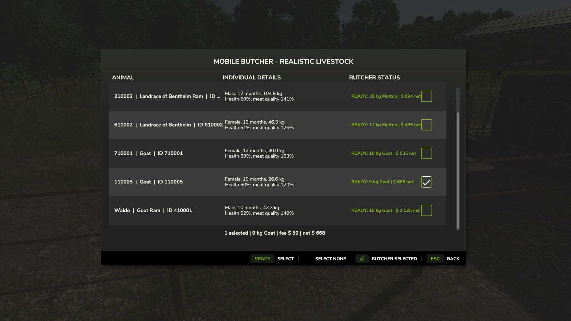 Mobile Butcher – Realistic Livestock Version V1.1.0.6 thumbnail 4