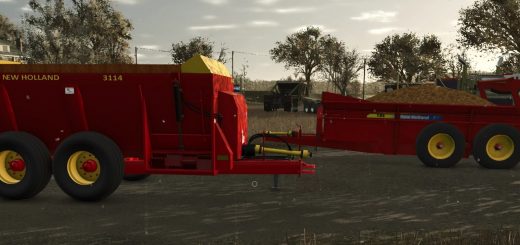 New Holland Manure Spreader Pack v1.0