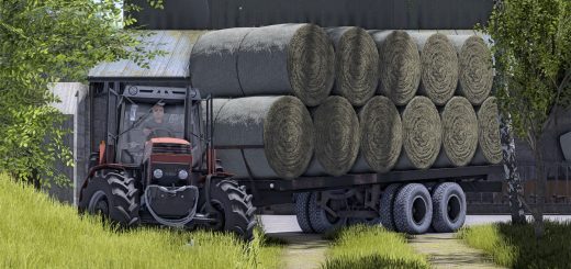 Old Bale Trailer Autoload v1.0