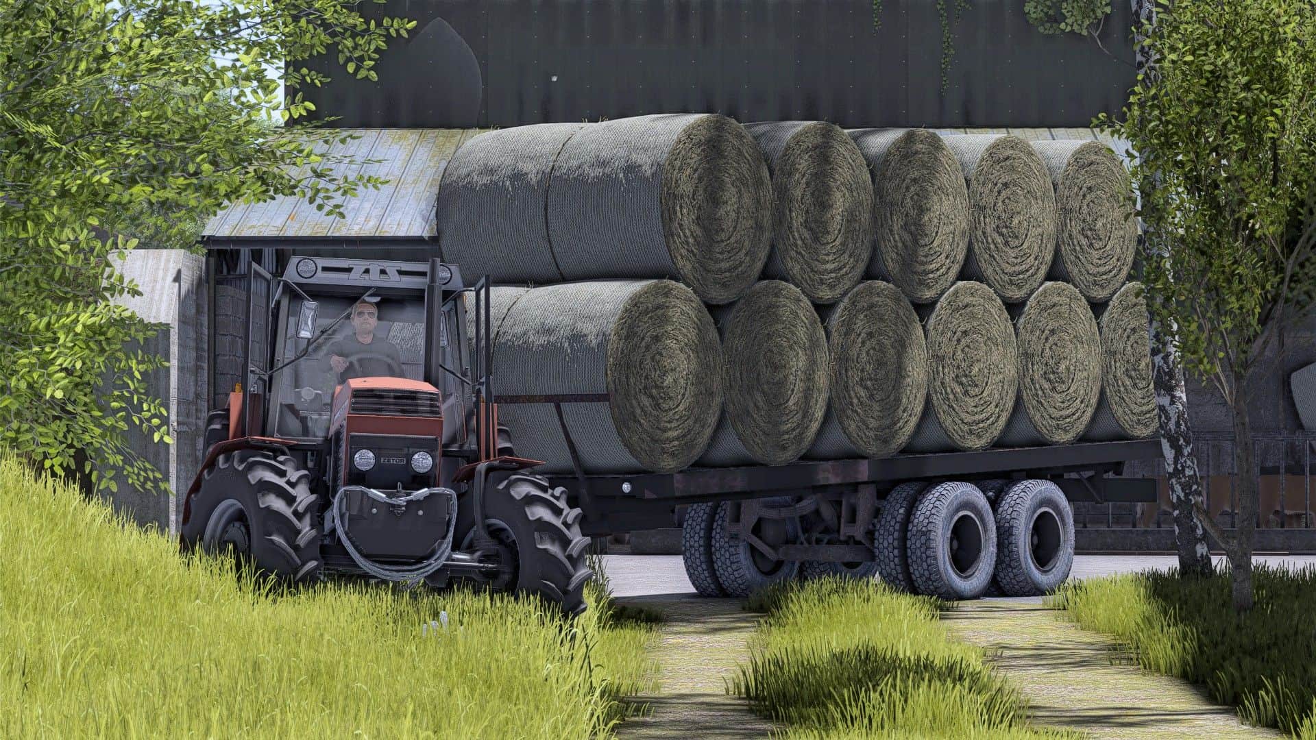 Old Bale Trailer Autoload v1.0