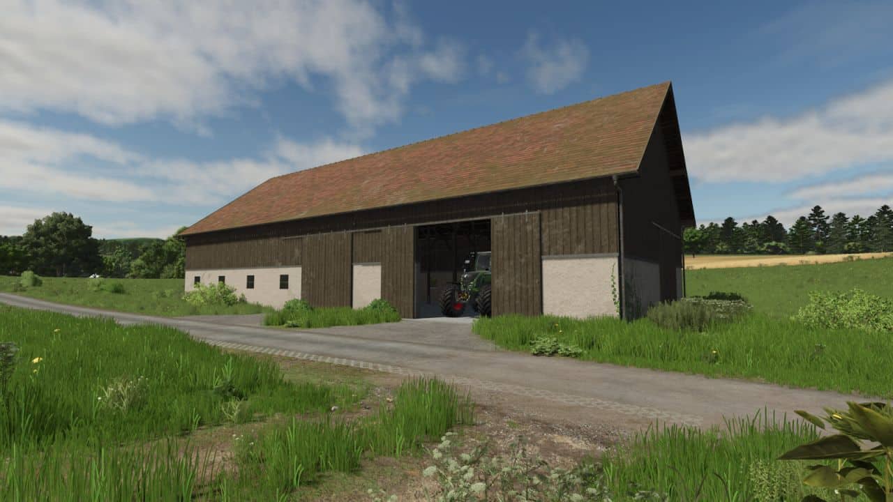 Old Machinery Hall With Hayloft v1.0