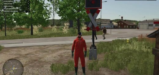 Placeable level crossing signal v1.0