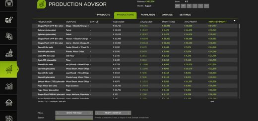 Production Advisor v1.0