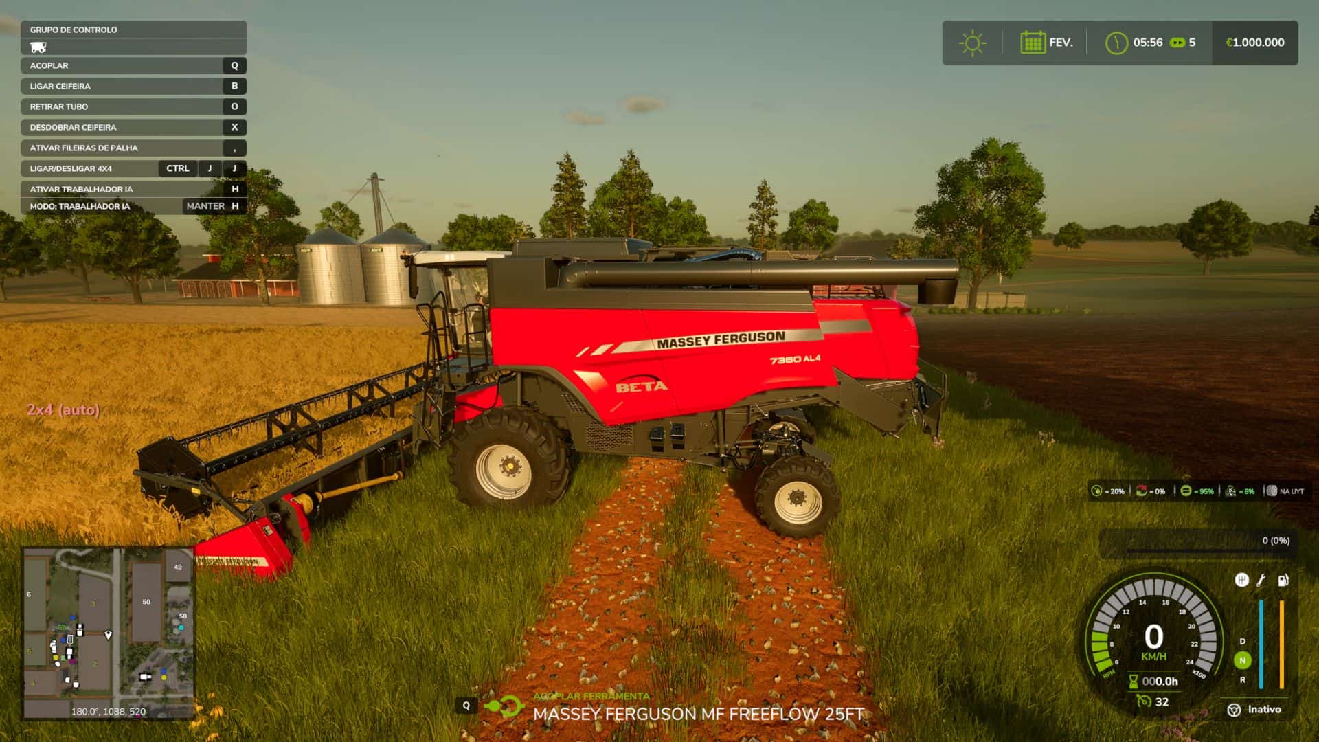 Realistic 4×4 Traction System v1.0