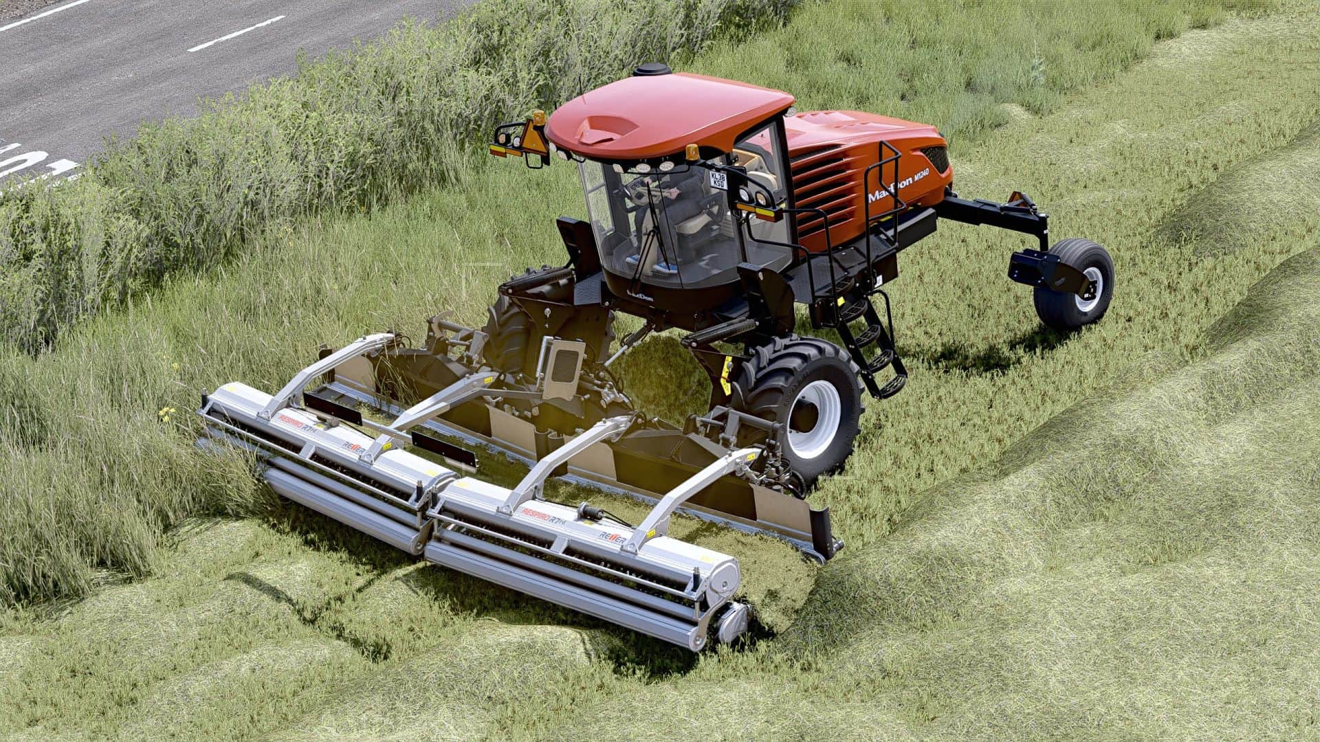 Reiter Respiro R7 Front Windrower v1.0