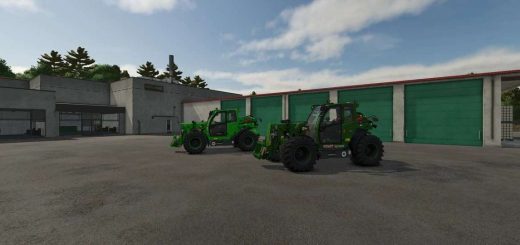 Sennebogen G340 and Fendt Cargo T740 v1.2