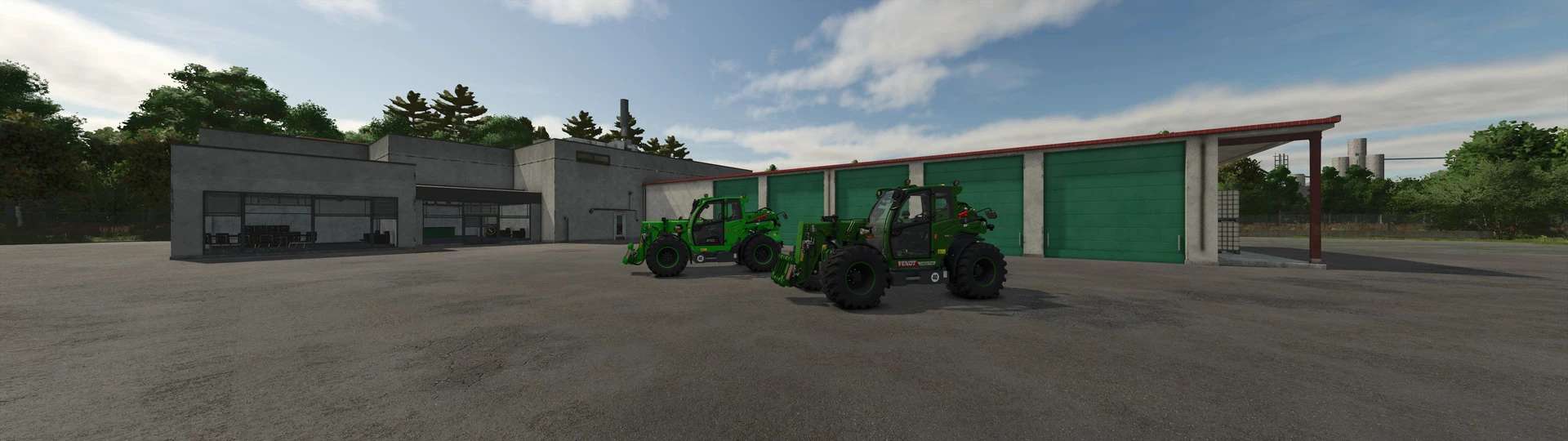 Sennebogen G340 and Fendt Cargo T740 v1.2
