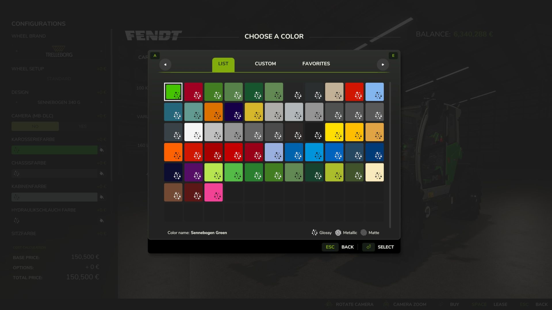 Sennebogen G340/Fendt Cargo T740 v1.2
