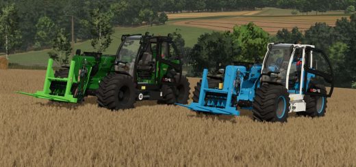 Sennebogen G340/Fendt Cargo T740 v1.1