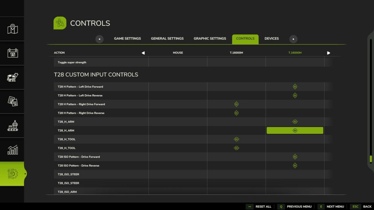 Separate Driving Controls by Individual Machine BETA v1.0