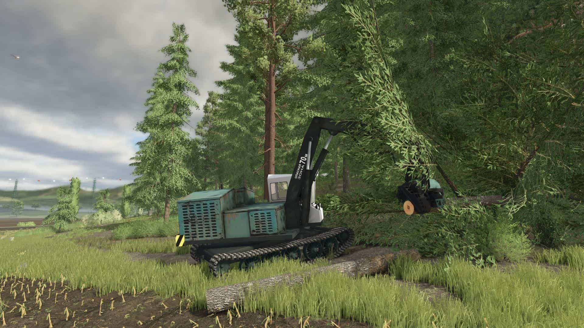 Smart Auto Cut Wood Harvester V1.0