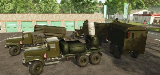 Soviet-Era Military Truck Fleet v1.0