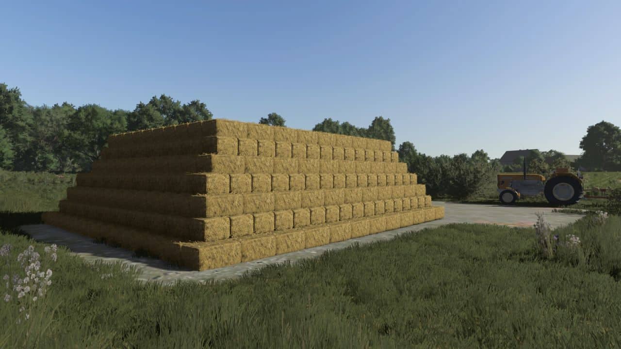 Storage For Small Square Bales v1.0