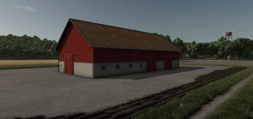 Swedish machine hall with hayloft v1.0