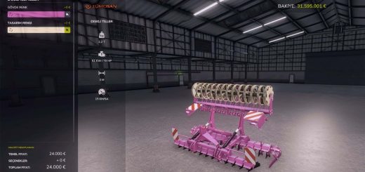 Tümosan disc tiller vBETA